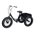 thumbnail image 4 of Three-Wheeled Bicycle, 7 Speed Tricycle with Double Disc Brake, 20 Inch Adult Tricycle, 3 Wheel Bike with Spacious Shopping Basket, Snow Tires Tricycle for Adult, Three-Wheeled Bicycles for Seniors, 4 of 7