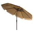 thumbnail image 3 of Bayside21 9 Feet Beige Round Patio Umbrella, UV Protection, 3 of 5