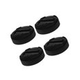thumbnail image 1 of 4Pcs Heavy Duty Plastic Multi-slot bed raisers blocks table Sofa Furniture Risers Bed Leg Pad Riser Black, 1 of 9