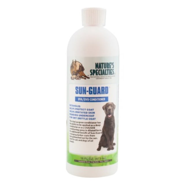nature's specialties sun guard leave in pet conditioner with uva/uvb