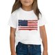 thumbnail image 5 of Odeerbi Niños Niñas Día de La Independencia Camiseta de Algodón Manga Corta 4 de Julio Camiseta Gráfica, 5 of 9