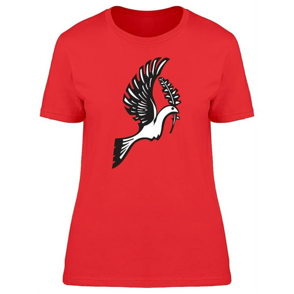 Dove Of Peace B&W Tee Women's -Image by Shutterstock