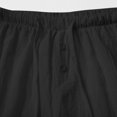 thumbnail image 7 of Shorts For Women Basic Striped Loose Fitting Shorts with Drawstring, 7 of 7