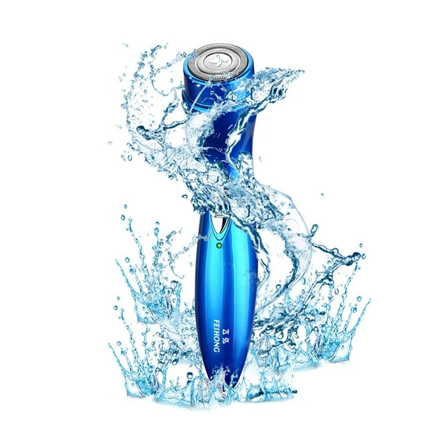 LOVEVER Rasoirs Électriques pour Hommes Rasoirs Électriques pour Hommes Étanche/rechargeable Rasoir Électrique pour Hommes Lames de Tête Portable de Voyage