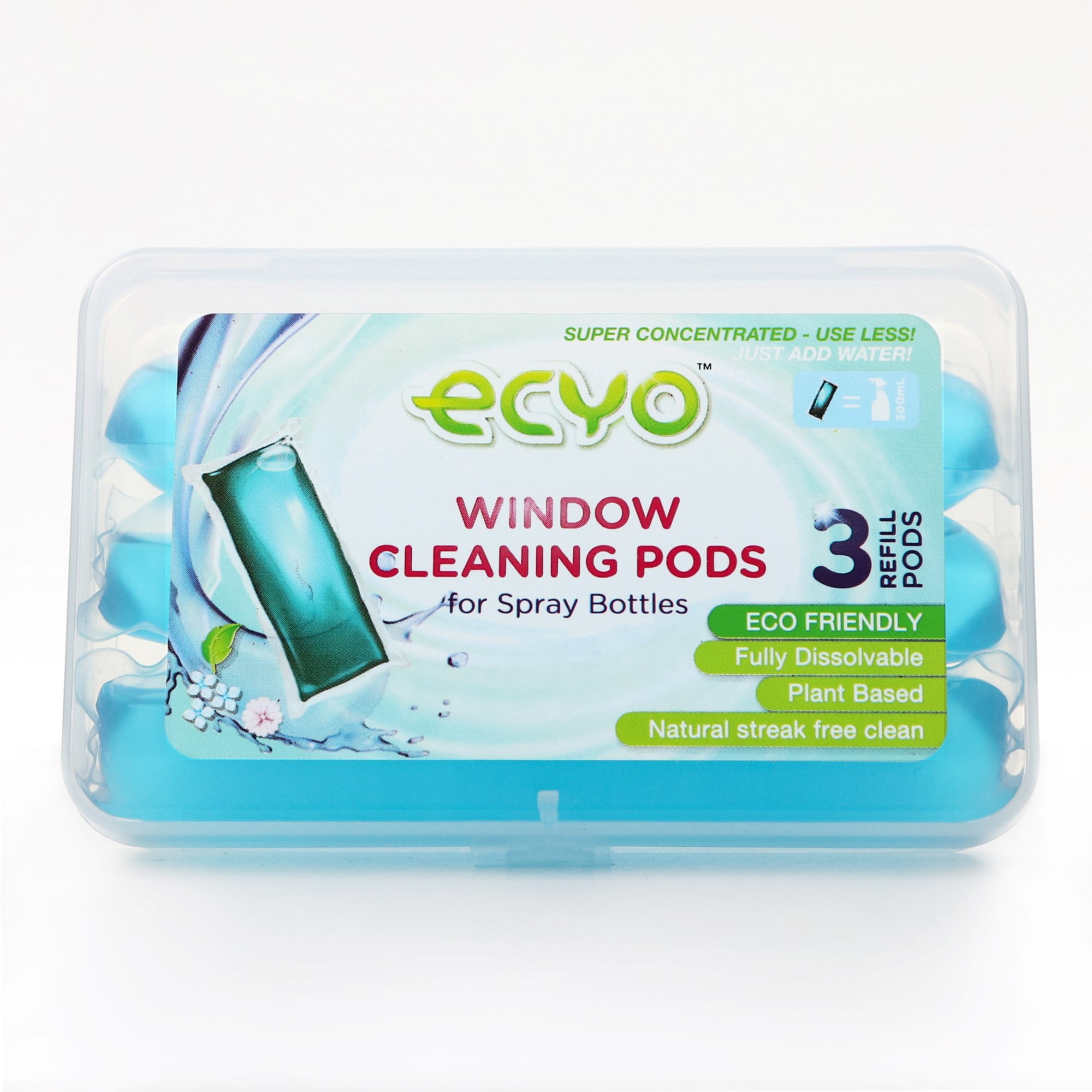 Ecyo Window Cleaning Pods 1 ea