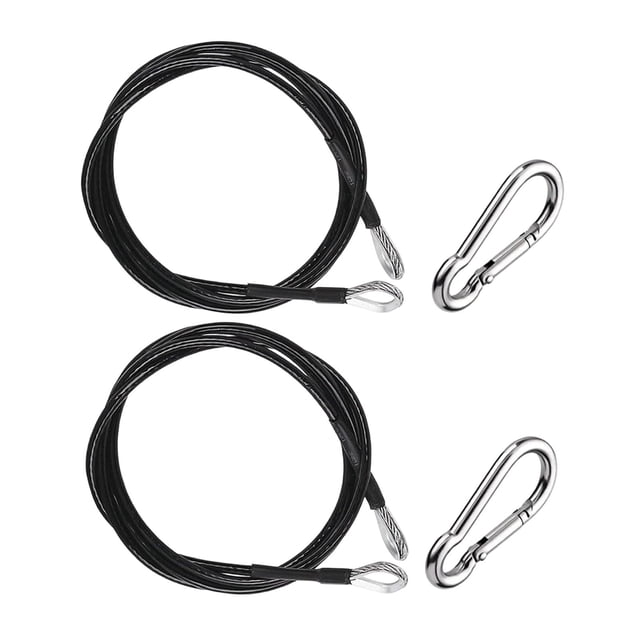 Ethern Accessories for Cable Pulley Machines, Cable Pulley Attachments for Lat Pulldown 2pc