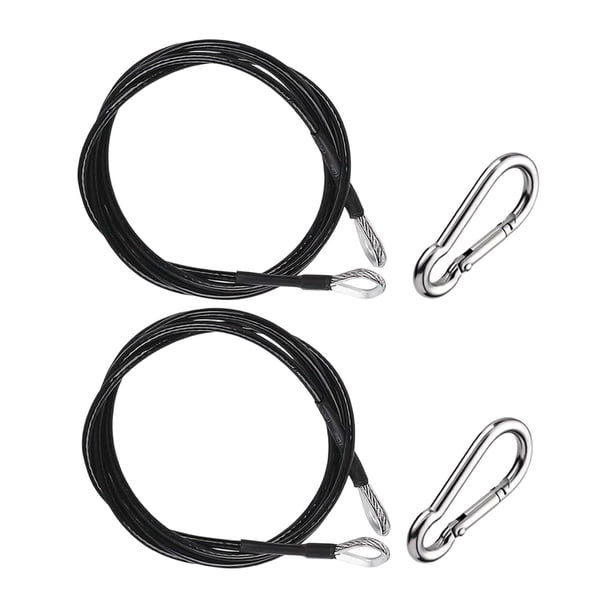 Accesorios para máquinas de poleas de cable, complementos para poleas de cable para jalón lateral. 2 piezas