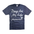 thumbnail image 3 of Funny Pharmacist Tee Shirts Drugs Are My Life T-Shirt Funny Saying Tee Legal Drug Dealer T-Shirt (5X-Large Black), 3 of 6