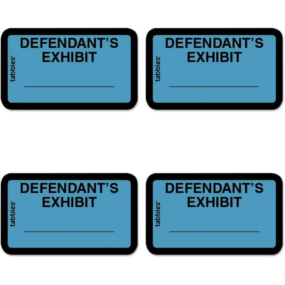 Exhibit Labels