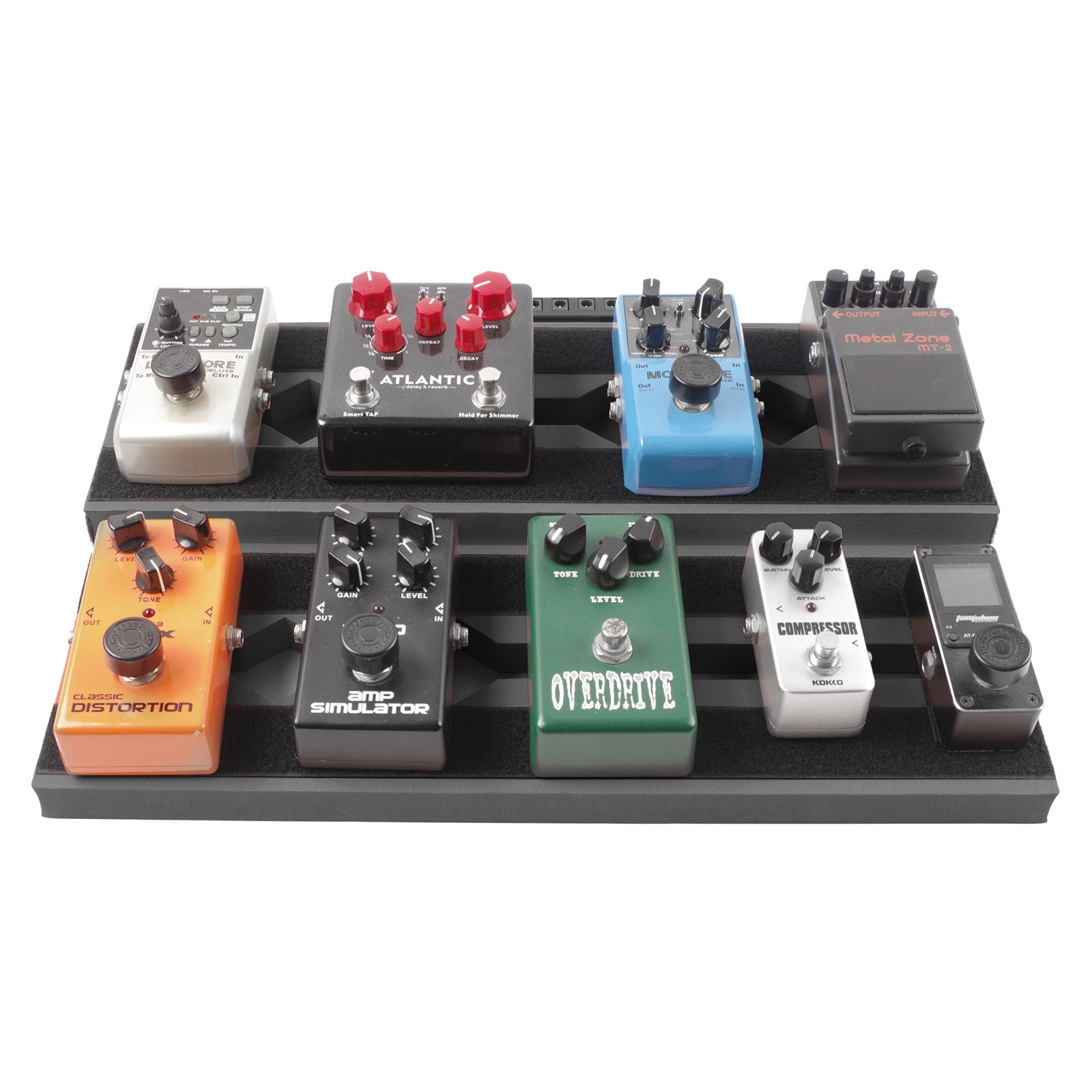 Portable Guitar Effect Pedal Board Professional Step Design Single Effect Board Nonslip Effect Track Board Easy to Use