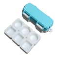 thumbnail image 1 of harper Billiard Chalk Holder with Multiple Slots Cue Stick Billiard Accessory Organizer light blue, 1 of 10