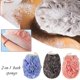 thumbnail image 2 of Blue Esponja de baño 2 en 1, amigable con la piel, almohadillas exfoliantes de lufa, depurador corporal de lufa, exfoliante corporal, perfecto para hombres y mujeres, hotel en c, 2 of 5