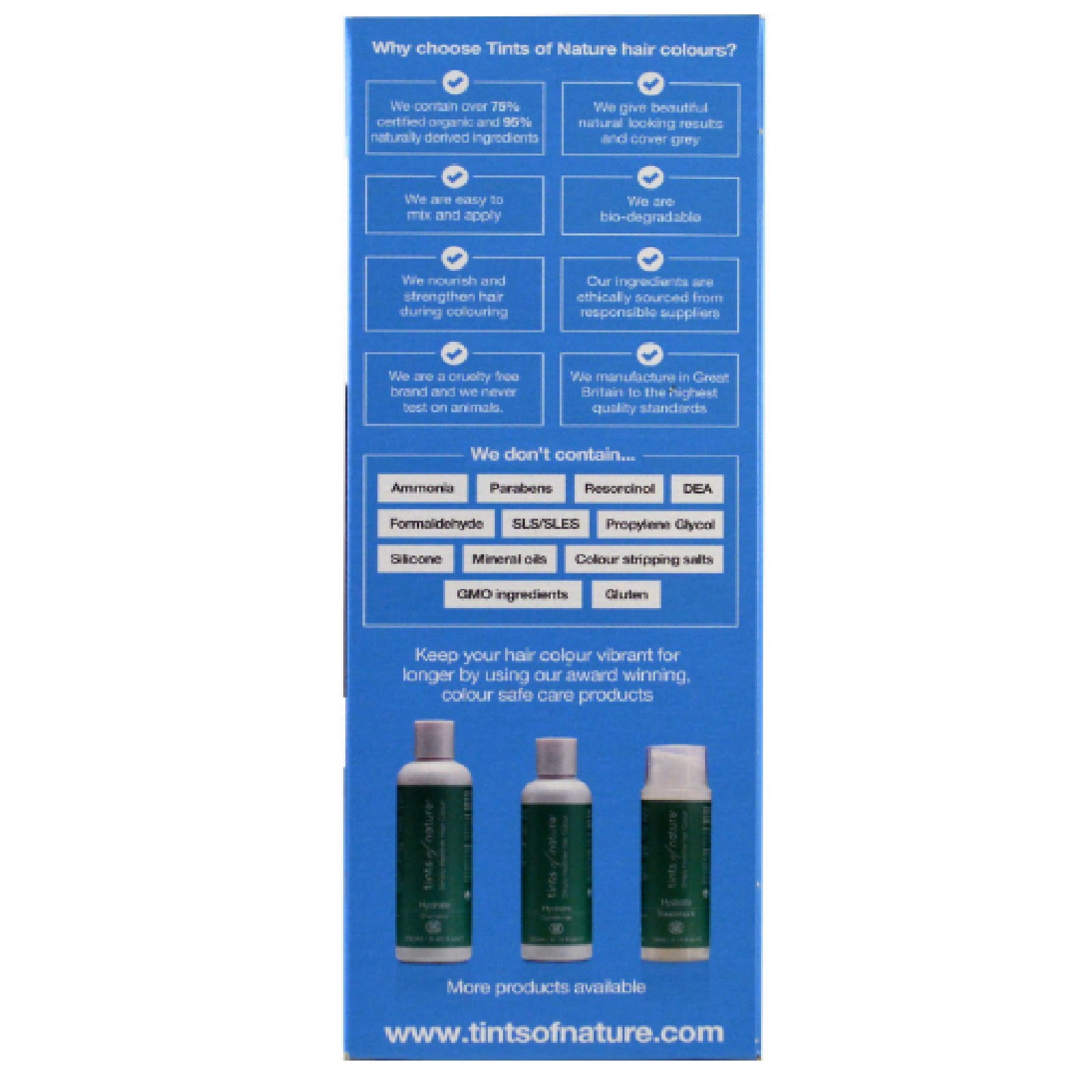 Tints of Nature Permanent Hair Colour, 3N Natural Dark Brown, 4.4 oz