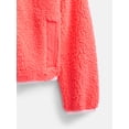 thumbnail image 3 of Ozark Trail Girls Fleece Jacket with Long Sleeves, Sizes 4-18 & Plus, 3 of 3