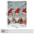 thumbnail image 4 of Pratyus Gnomes Flannel Throw Blanket for Couch Sofa Bed Christmas Home Decor Blanket All Seasons Comfort 50x60in, 4 of 6