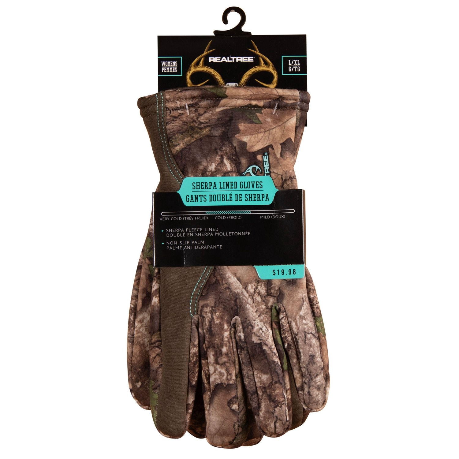Realtree APX Women's Sherpa Lined Gloves