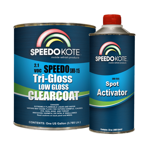 SMR-115/150-K-M  Low Gloss 2.1 voc clear Med kit