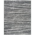 thumbnail image 4 of SAFAVIEH Courtyard Kasandra Abstract Indoor/Outdoor Area Rug, Black/Ivory, 6'7" x 6'7" Round, 4 of 10