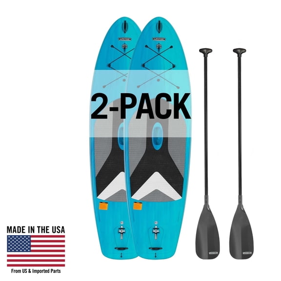 Lifetime Horizon 10 ft Stand-Up Paddle Board with Paddle, Bahama Fusion, Set of 2 (91014)