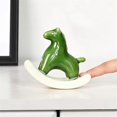 thumbnail image 4 of Ceramic Rocking Horse Statue for Home, Modern Art Sculpture for Table Shelf Decor, Aesthetic Figurin, 4 of 5