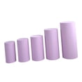 thumbnail image 2 of simhoa 5 Pieces Cylinder Pedestal Stands Slipcovers Soft for Festivals Thanksgiving Light, 2 of 8