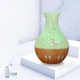 thumbnail image 3 of Humidificador de difusor de de aceite esencial Luz de noche de grano de portátil USB para hogar Bebés Habitación Grano de madera clara Fernando Humidificadores de aire, 3 of 8