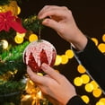 thumbnail image 4 of Rebajas por Tiempo Limitado, Bola de Navidad Bola de espuma Decoración del árbol de Navidad Bola colgante Accesorios Adorno navideño Bola colgante redonda Akmoler, 4 of 8
