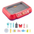 thumbnail image 1 of Gourmet Cooking Box Toy With Color Changing Play Food Kitchen Cooking Playset, 1 of 5