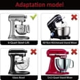 thumbnail image 2 of Yuarrent Reemplazo de la herramienta de mezcla para hornear con batidor plano revestido para Kitchen Aid 6 Quart Bowl-Lift Stand Mixer Herramientas y accesorios para hornear Yuarrent HA000765-00B, 2 of 7
