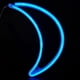 thumbnail image 2 of Luz de pared de neón decorativa con forma de luna, señal de luz de neón LED, para dormitorio, fiesta, 2 of 8