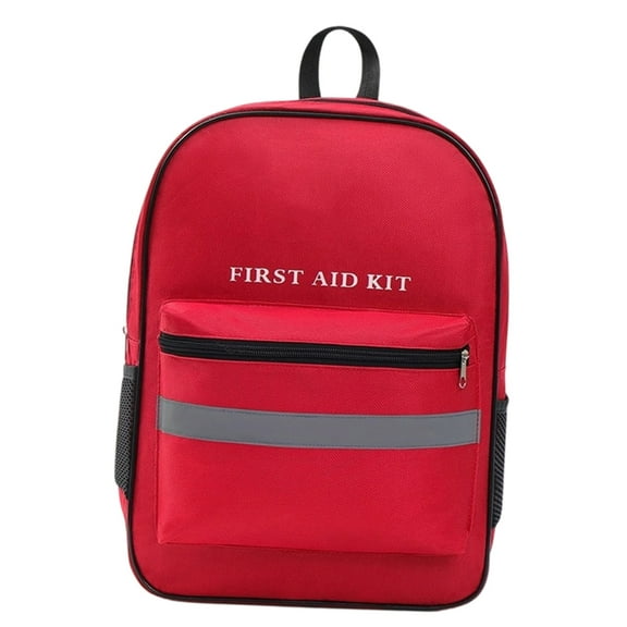 Empty First Aid Bag For Emergency Preparedness Spacious Trauma Relief Backpack