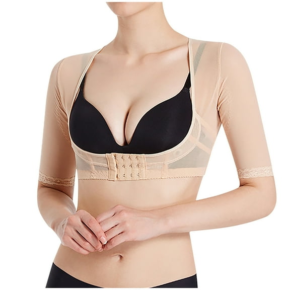 Awdenio Shapewear for Women, Correction Side Collection Accessory Breast Arms Middle Sleeves Chest Female Hunchback Prosthesis Chest Brace, Size M-4XL