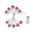 thumbnail image 1 of Home Improvement Halloween Pumpkin String Bat String Battery Powered Outdoor Halloween Party Wreath Decoration Nightlight Decoration String Light, 1 of 7