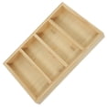 thumbnail image 3 of MLINS Sunglasses Storage Bamboo Tray Compartment Eyewear Storage Holder Desktop Glasses Display Plate, 3 of 6