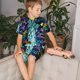 thumbnail image 4 of Balery New York City Conjunto de Pijama Infantil de Manga Corta con Estampado – Ropa de Dormir de Algodón Suave-X-Large, 4 of 6