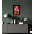thumbnail image 5 of IBA Indianbeautifulart Radha Krishna Picture Frame Religious Poster Black Wall Frame Deity Photo Frame Wall Decor&nbsp;For Home/ Office/ Temple-10 x 12 Inches, 5 of 7