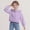 Purple, variant on Liyamei Kids Girls Coat Hooded Jacket Child Windproof Zipper Outwear Girls Snow Coat Size 7-8 Years