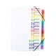thumbnail image 2 of 12-Pocket Rainbow Classification Accordion File, Organizador de documentos de oficina, Folder, Blanco, 2 of 6