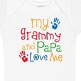 thumbnail image 4 of Inktastic Grammy and Papa Love Me Boys or Girls Baby Bodysuit, 4 of 5