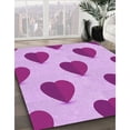 thumbnail image 2 of Ahgly Company Indoor Rectangle Patterned Blossom Pink Area Rugs, 5' x 8', 2 of 6