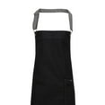thumbnail image 2 of Premier Mens/Womens District Waxed Look Denim Bib Apron, 2 of 3