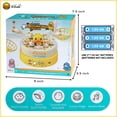 thumbnail image 2 of B.Duck Catching Music Games para niños, familia, Bounce Catch Duck, juegos de mesa emergentes para niños pequeños, juguetes preescolares, regalos de cumpleaños para niños de 3 a 5, 4 a 8, 7, 2 of 6