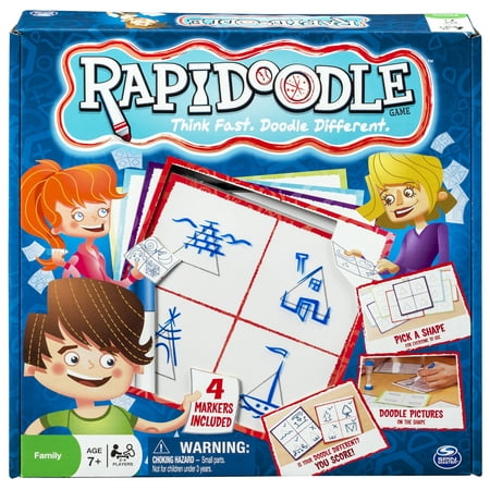 Spin Master Games, Rapidoodle Board Game (Best Knife For Skinning Small Game)