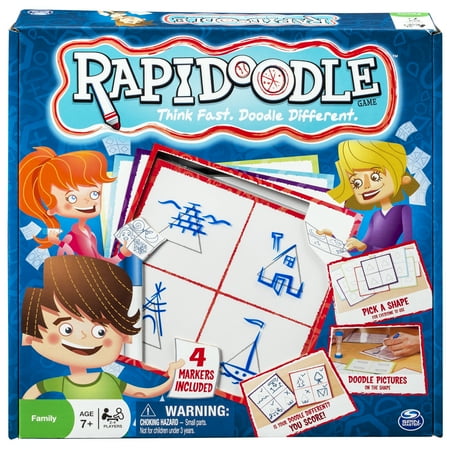 Spin Master Games, Rapidoodle Board Game (Best Knife For Skinning Small Game)