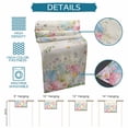 thumbnail image 6 of Table Runner - 70 Inch Long, Easter Eggs Kitchen Dining Table Runner Dresser Scarves, Spring Daisy Eucalyptus Leaves Vintage Farmhouse Decor for Coffee Tables Wedding Party Banquet, 6 of 8
