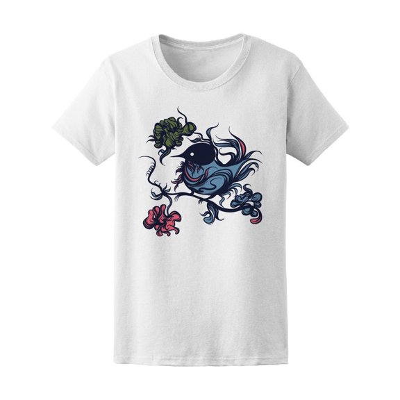 Abstract Art Chinese Bird Tee Women's -Image by Shutterstock