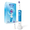 thumbnail image 1 of Oral-B Pro 400 3D White Vitality Electric Toothbrush with Brush Heads, Rechargeable, Blue, 1 of 8