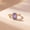 14K Rose Gold Vermeil, variant on Emerald Cut Bezel Amethyst Ring in 14K Yellow Gold Vermeil - February Birthstone Solitaire Ring - Minimalist Promise Ring - Anniversary Gift for Women