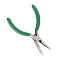 thumbnail image 4 of Alicates de punta fina de 5" para patas de pollo deshuesadas de acero inoxidable para enhebrar cuentas, hechos a mano. Verde, 4 of 9