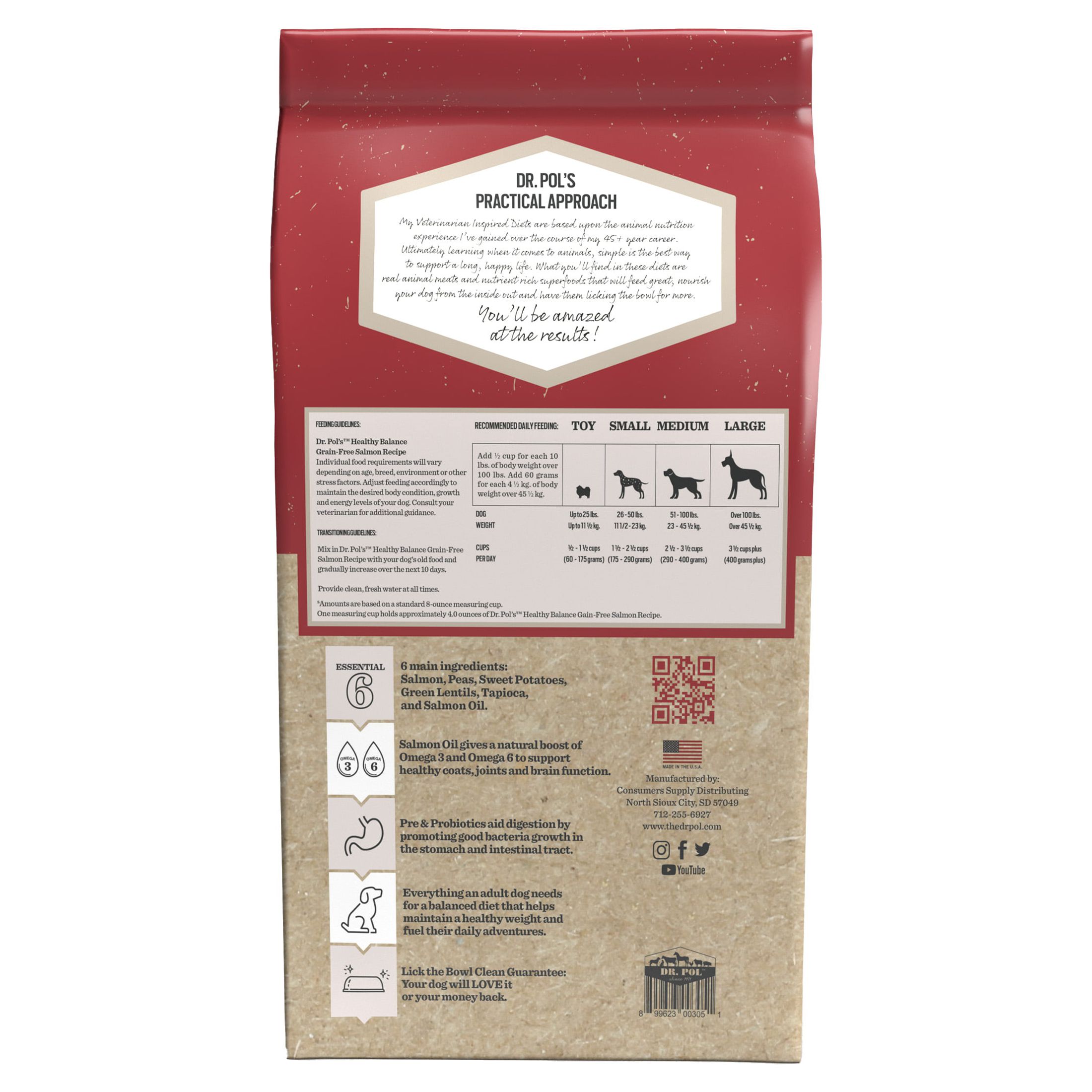 Dr. Pol Healthy Balance Limited Ingredient Grain-Free Salmon Dog Food photo 2